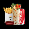 Chilli-Cheese Crispy Chicken Zinger Wrap Menü 2