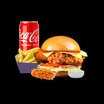 Cheese Crispy Chicken Burger Menü 2