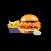 Classic Crispy Chicken Burger Menü 1