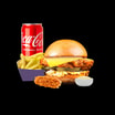 Chilli-Cheese Crispy Chicken Zinger Burger Menü 2