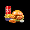 BBQ Crispy Chicken Burger Menü 2